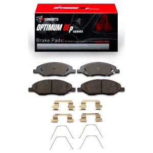 Nissan Tiida Brake Pads - Front - R1 Concepts - Optimum OE - `07-`17